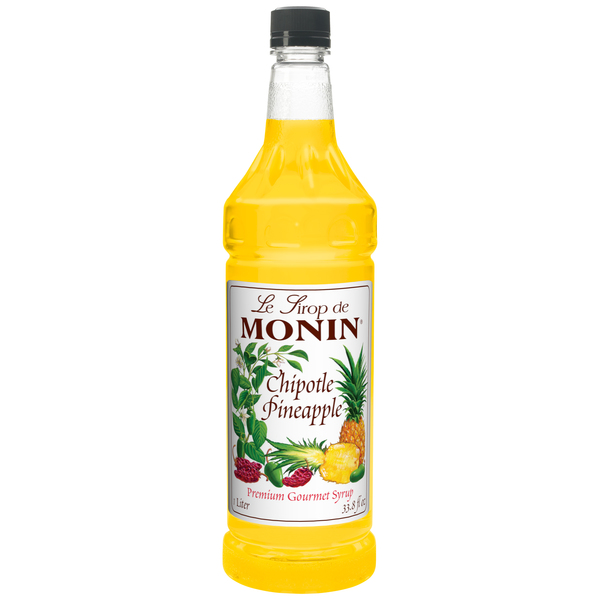 Monin Monin Chipotle Pineapple Syrup 1 Liter Bottle, PK4 M-FR123F